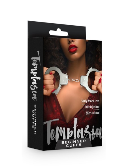 TEMPTASIA BEGINNER CUFFS SILVER
