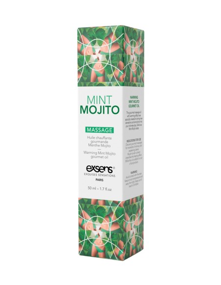 EXSENS ACEITE DE MASAJE CALENTAMIENTO MENTA MOJITO 50ML