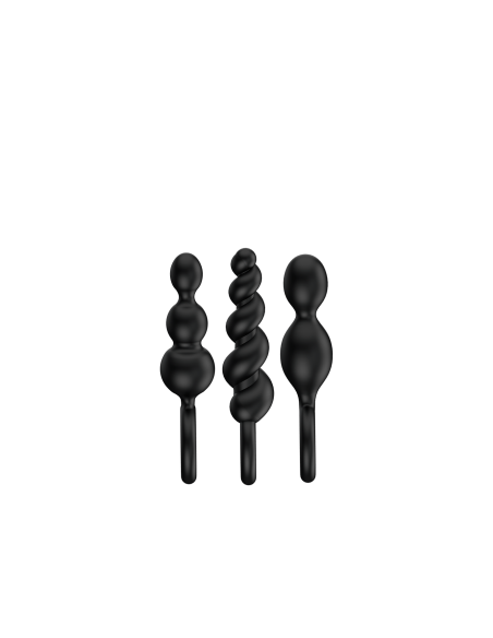 SATISFYER JUEGO DE ENCHUFES DE LLAMADA DE BOTÍN DE 3