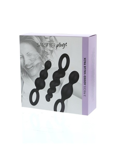 SATISFYER BOOTY CALL PLUGS SET OF 3