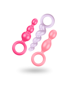 SATISFYER BOOTY CALL PLUGS SET OF 3 2