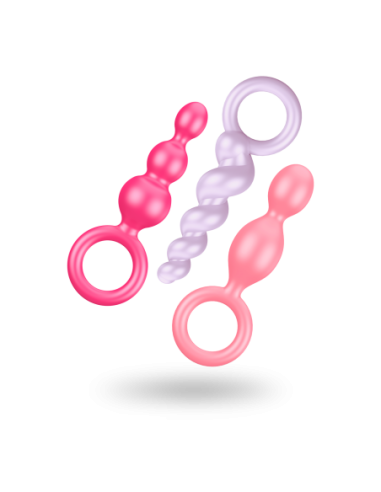 SATISFYER BOOTY CALL PLUGS SET OF 3