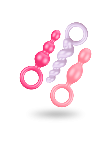SATISFYER BOOTY CALL PLUGS SET OF 3
