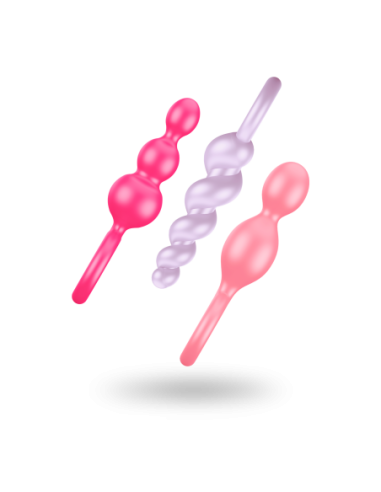SATISFYER BOOTY CALL PLUGS SET OF 3