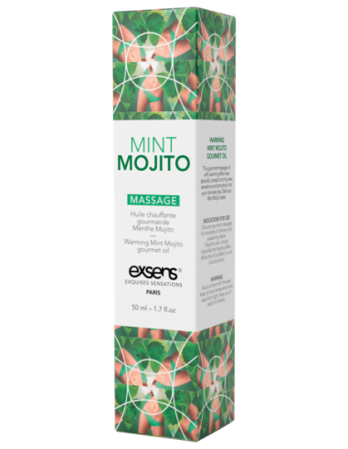 EXSENS ACEITE DE MASAJE CALENTAMIENTO MENTA...