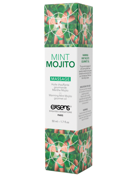EXSENS ACEITE DE MASAJE CALENTAMIENTO MENTA MOJITO 50ML