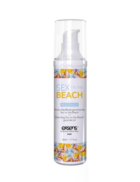 EXSENS ACEITE DE MASAJE CALENTANTE SEX ON THE BEACH 50ML