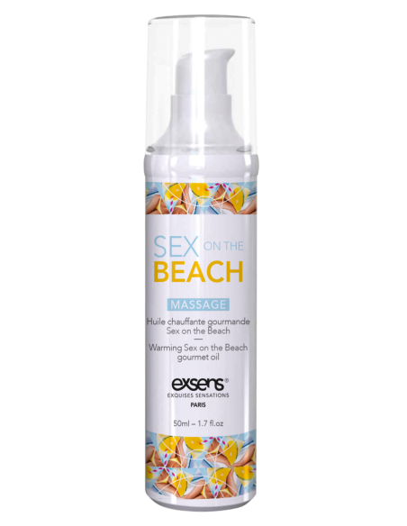 EXSENS ACEITE DE MASAJE CALENTANTE SEX ON THE BEACH 50ML