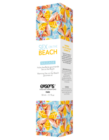 EXSENS ACEITE DE MASAJE CALENTANTE SEX ON THE...