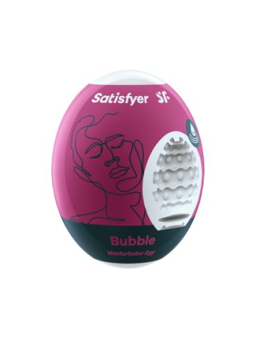 SATISFYER MASTURBATOR EGG BUBBLE