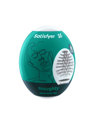 SATISFYER MASTURBATOR EGG NAUGHTY