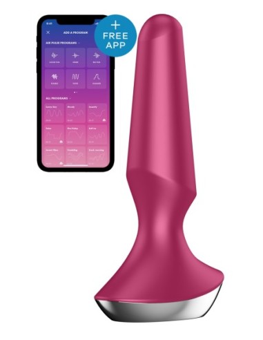 SATISFYER PLUG-ILICIOUS 2 BERRY