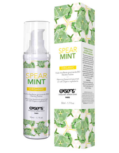 EXSENS ACEITE DE MASAJE CALENTANTE MENTA BIO 50ML