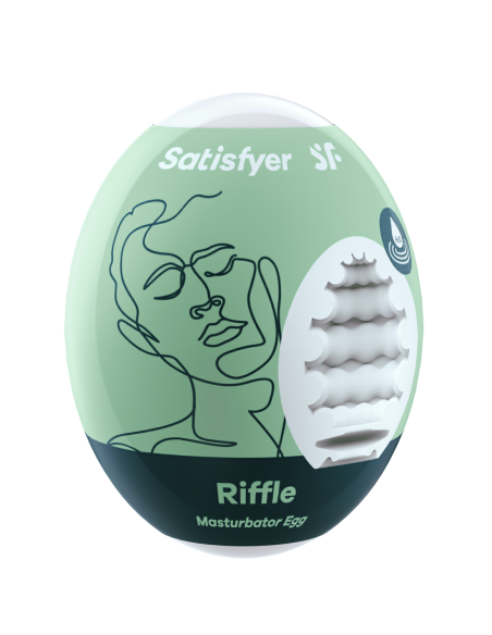 SATISFYER MASTURBATOR EGG 3ER SET RIFFLE,BUBBLE,FIERCE