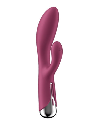 SATISFYER CONEJO GIRATORIO 1 ROJO