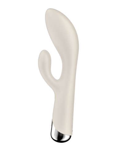 SATISFYER CONEJO GIRATORIO 1 BEIGE
