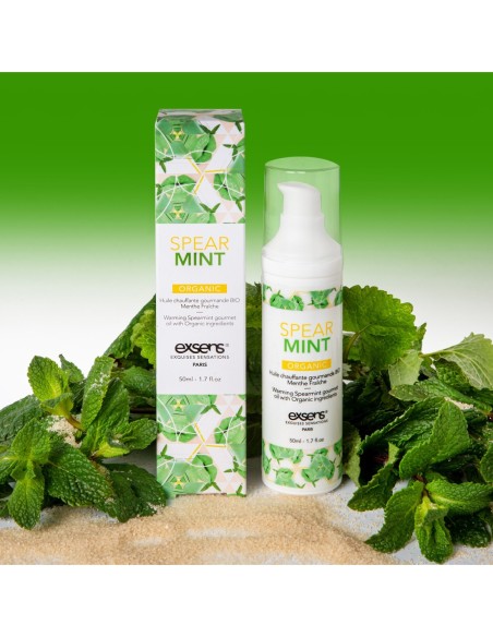 EXSENS ACEITE DE MASAJE CALENTANTE MENTA BIO 50ML