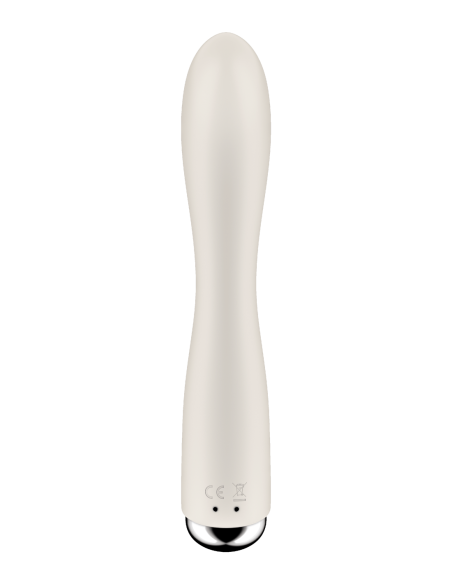 SATISFYER CONEJO GIRATORIO 1 BEIGE