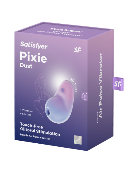 SATISFYER PIXIE DUST VIOLET PINK