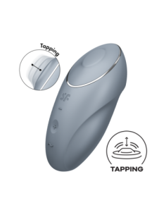 SATISFYER TAP & CLIMAX 1 AZULGRIS 2