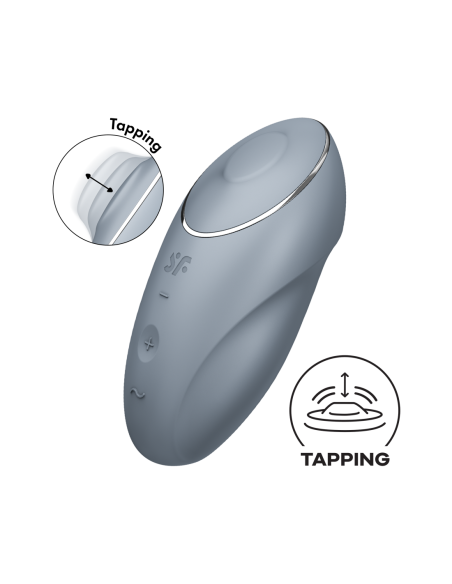 SATISFYER TAP & CLIMAX 1 AZULGRIS