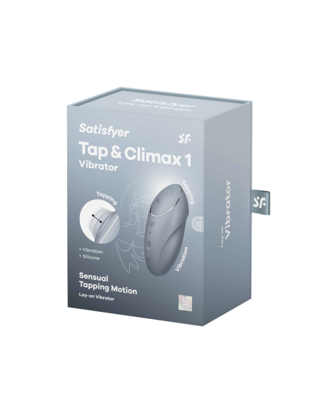 SATISFYER TAP & CLIMAX 1 BLUEGREY