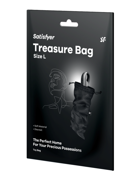 SATISFYER BOLSA DEL TESORO L NEGRO