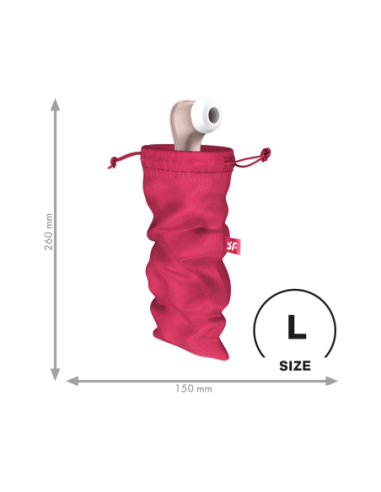 SATISFYER TREASURE BAG L PINK