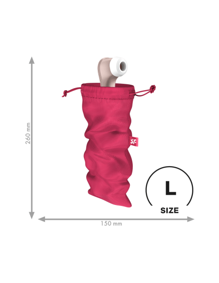 SATISFYER TREASURE BAG L PINK
