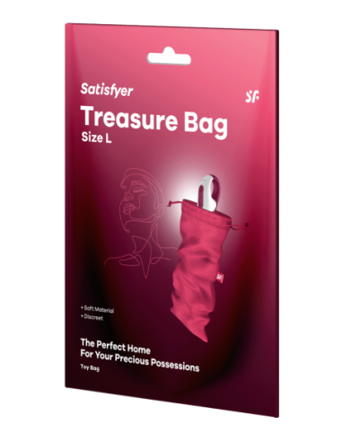SATISFYER TREASURE BAG L PINK