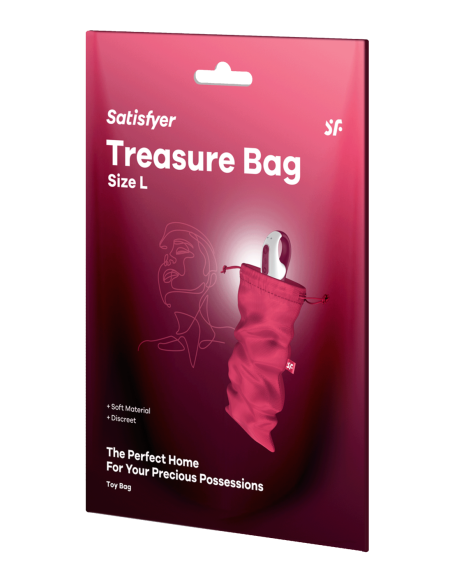 SATISFYER TREASURE BAG L PINK