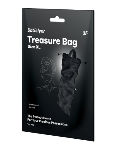 SATISFYER TREASURE BAG XL BLACK