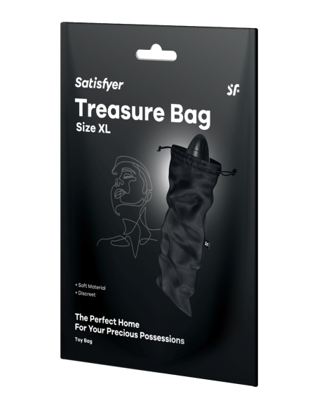SATISFYER TREASURE BAG XL BLACK