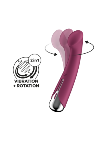 SATISFYER SPINNING G-SPOT 1 RED