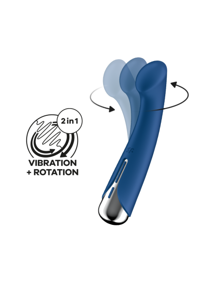 SATISFYER SPINNING G-SPOT 1 BLUE