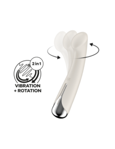 SATISFYER SPINNING G-SPOT 1 BEIGE 2