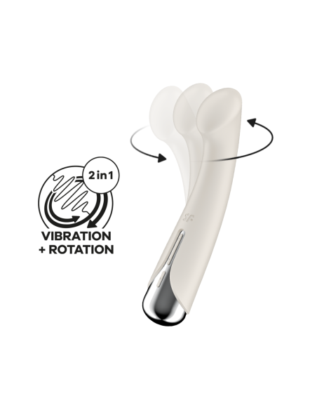 SATISFYER PUNTO G GIRATORIO 1 BEIGE