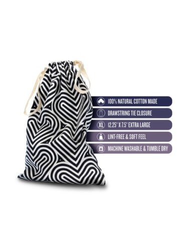 THE COLLECTION BOMBA COTTON TOY BAG