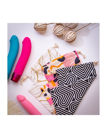 THE COLLECTION BOMBA COTTON TOY BAG