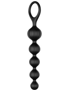 SATISFYER ABALORIOS DE AMOR NEGRO 2