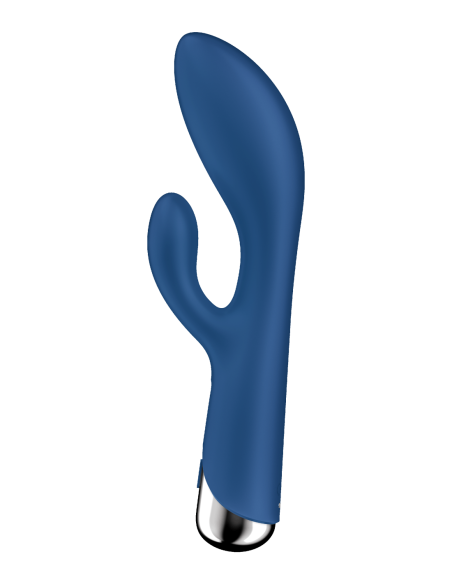 SATISFYER CONEJO GIRATORIO 1 AZUL