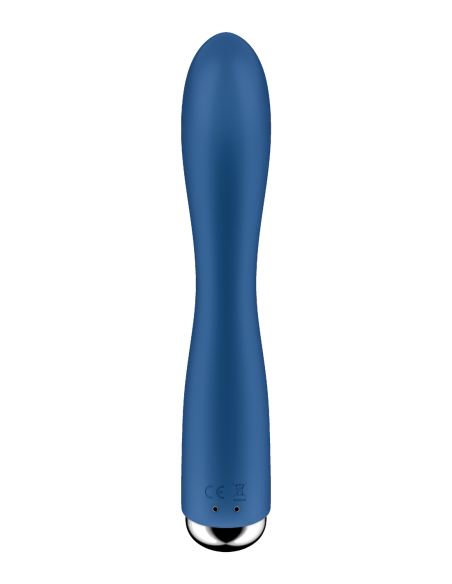 SATISFYER CONEJO GIRATORIO 1 AZUL