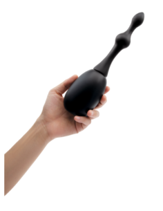 AQUACLEAN ONE WAY VALVE DOUCHE WITH ANAL BEAD NOZZLE 150ML 2