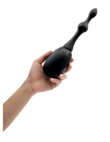 AQUACLEAN ONE WAY VALVE DOUCHE WITH ANAL BEAD...