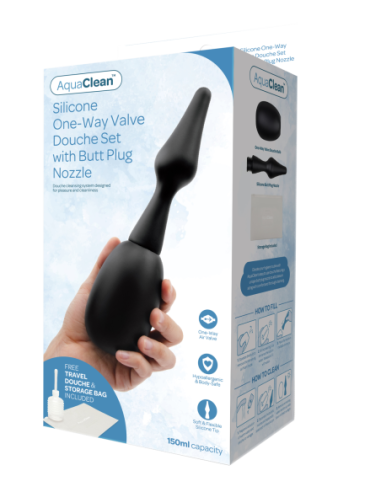 AQUACLEAN DUCHA CON VÁLVULA UNIDIRECCIONAL CON...