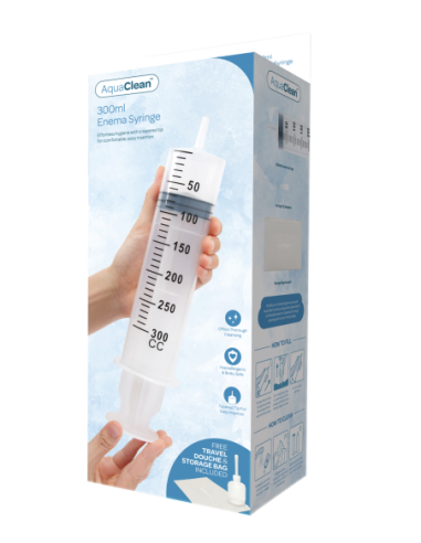 JERINGA AQUACLEAN ENEMA 300CC