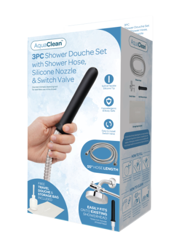 AQUACLEAN SHOWER DOUCHE SYSTEM WITH DIVERTER