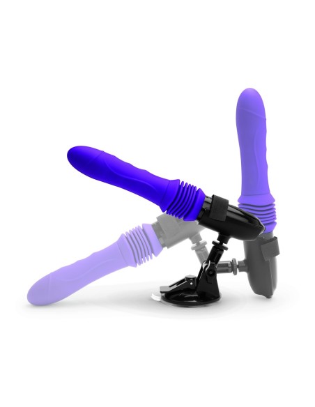 WHIPSMART THRUSTING SEX MACHINE WITH HANDSFREE SUCTION MOUNT