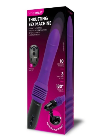 WHIPSMART THRUSTING SEX MACHINE WITH HANDSFREE...