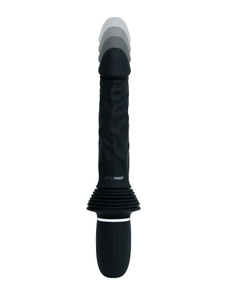 WHIPSMART GIRTHY REALISTIC THRUSTING SEX MACHINE WITH HANDS FREE SUCTION MOUNT
